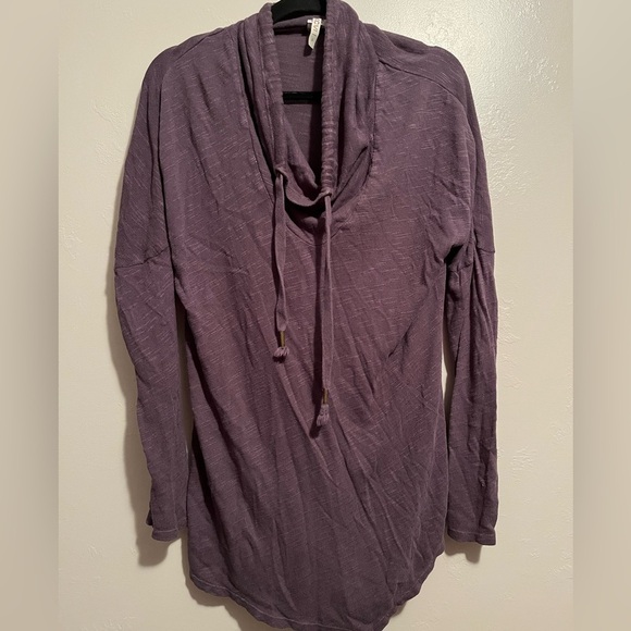 XCVI Lightweight Drawstring Cowl Neck Sweater - Picture 2 of 9